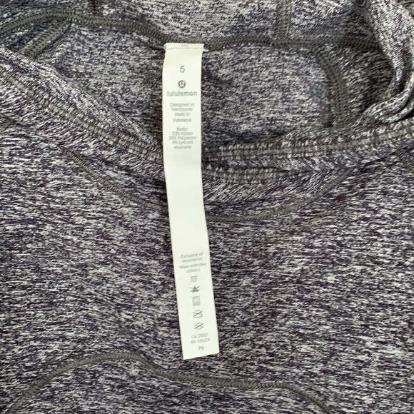 lululemon On Repeat Rulu Hoodie, size 6, NWOT - Picture 5 of 5